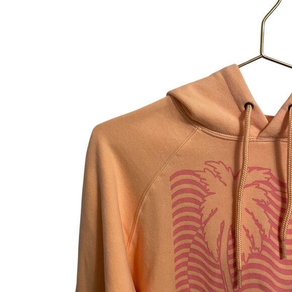 Billa Bong "Surfadelic" Hooded Sweatshirt Peach Size Small NWT - Picture 4 of 7